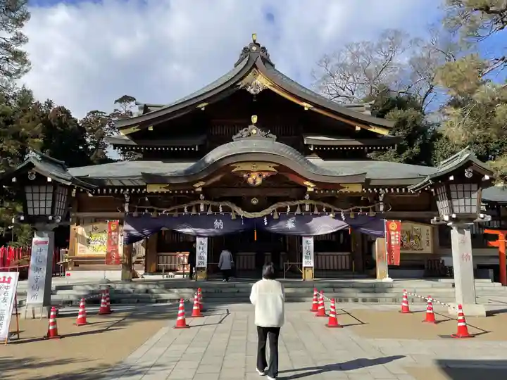 竹駒神社の本殿・本堂