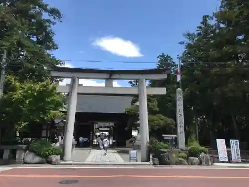 甲斐國一宮 浅間神社の鳥居