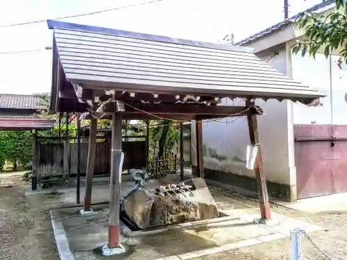 村國真墨田神社の手水