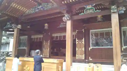 湯島天満宮の本殿・本堂