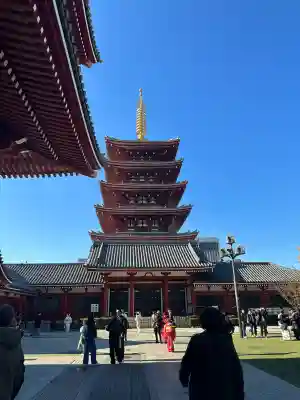 浅草寺の塔