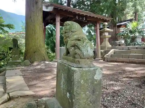 小沼浅間神社の狛犬