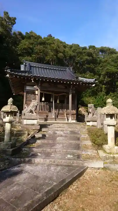 昨岡神社の本殿・本堂