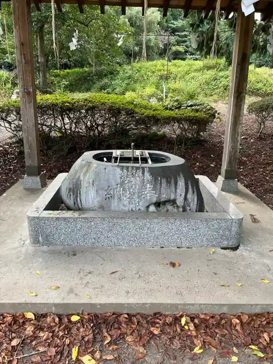 熊野本宮社の手水舎