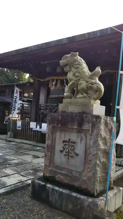 金刀比羅神社の狛犬