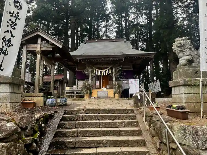 坪沼八幡神社の本殿・本堂