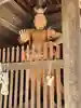 長明寺の像