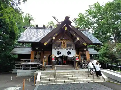 旭川神社の本殿・本堂