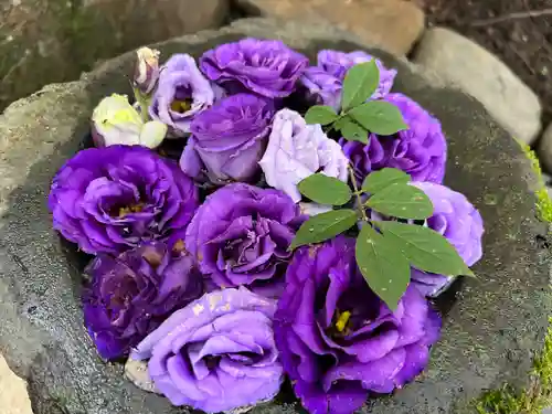 帯廣神社の手水舎