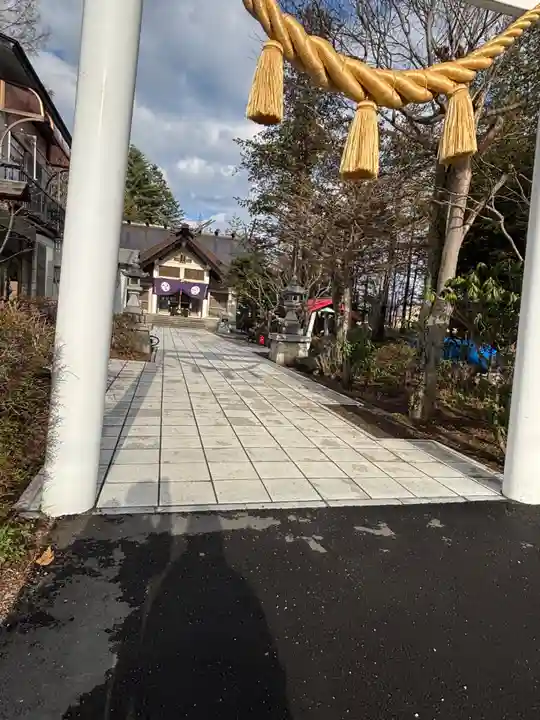南豪神社の鳥居
