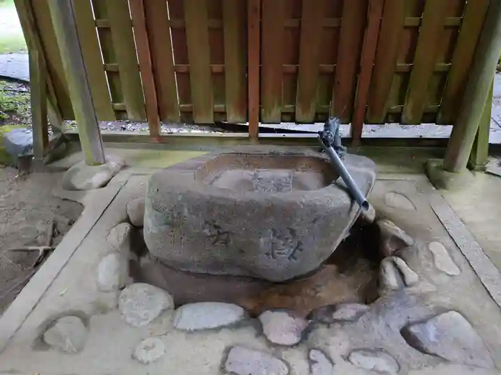 足助神社の手水舎