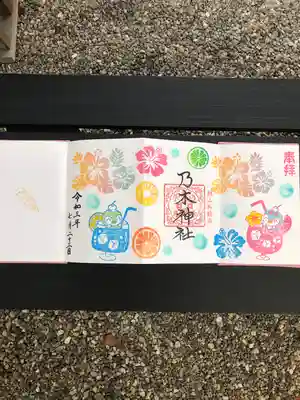 夏参りの限定御朱印です。