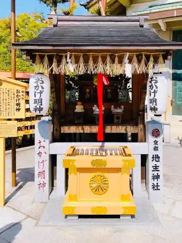 地主神社の末社