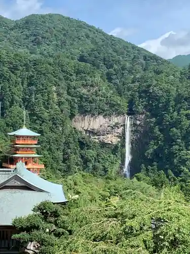 青岸渡寺の景色