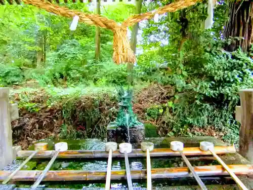 那須神社の手水舎