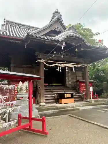 福島八幡宮の本殿・本堂