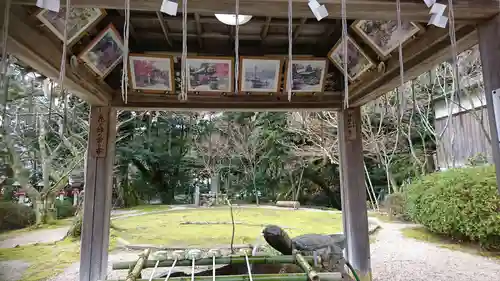 常宮神社の手水舎