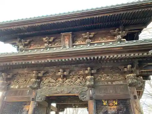 妻沼聖天山歓喜院の山門・神門