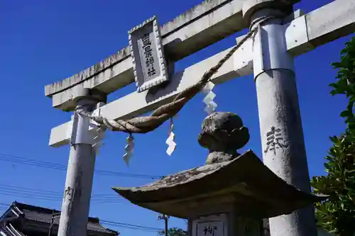 豊景神社の鳥居