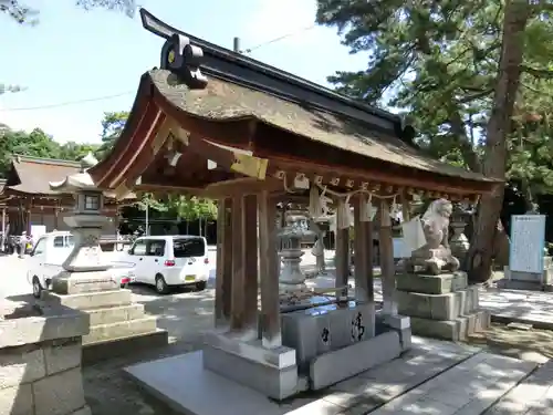 長浜八幡宮の手水舎
