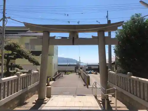 舞子六神社の鳥居