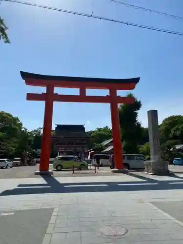 津島神社の鳥居