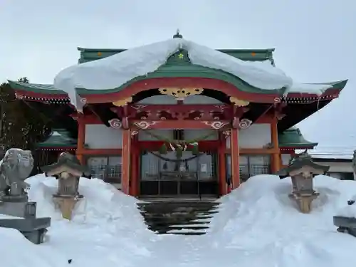 栗山天満宮の本殿