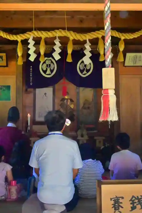 郡殿の池弁財天社(新潟県)