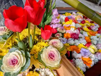 三津厳島神社の手水舎