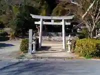 八幡社の鳥居