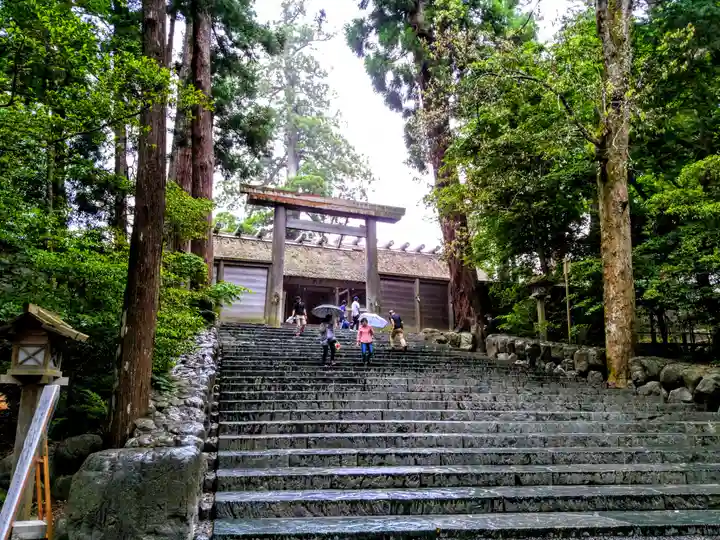 伊勢神宮内宮(皇大神宮)の鳥居