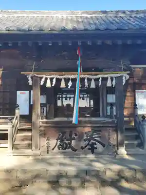 小泉神社の本殿・本堂