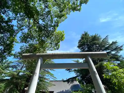 上田招魂社の鳥居