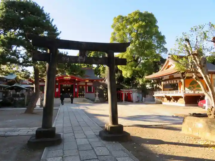 品川神社の鳥居