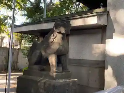 戸越八幡神社の狛犬