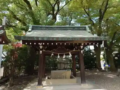 溝旗神社（肇國神社）の手水舎