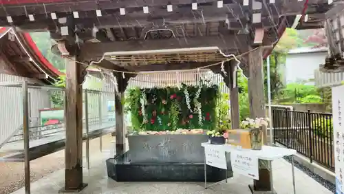 金蛇水神社の手水舎