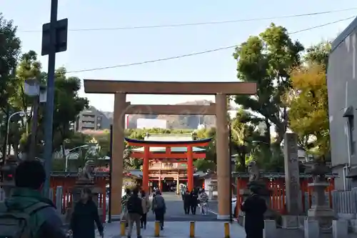 生田神社の鳥居