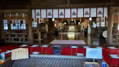 釧路一之宮 厳島神社の本殿・本堂