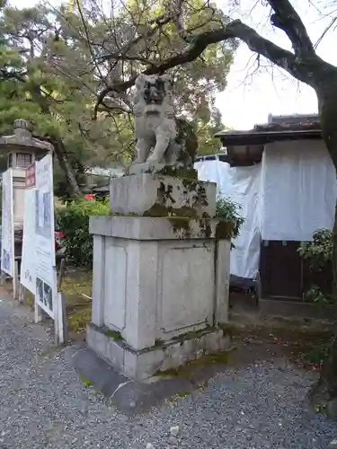 松尾大社の狛犬