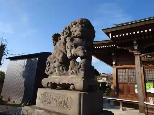 熊野福藏神社の狛犬