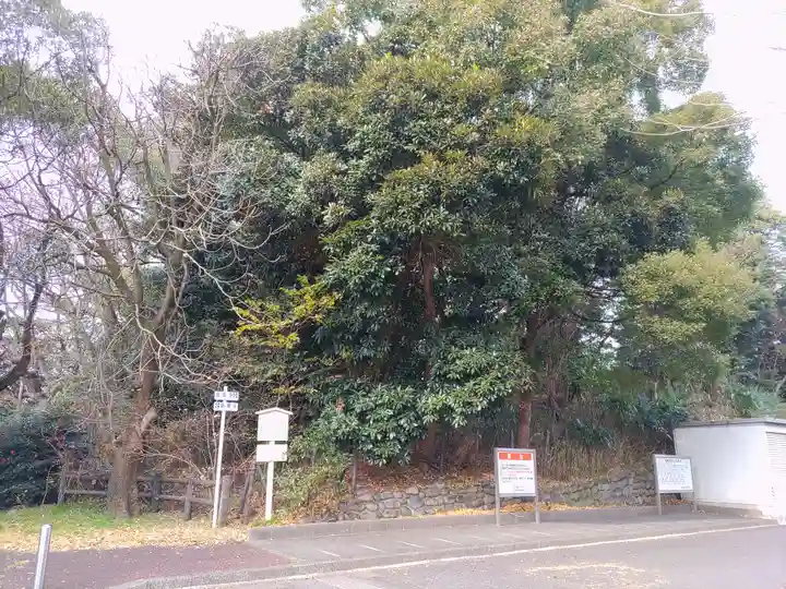 中山神明社の周辺