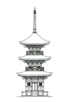 国宝 大法寺(長野県)