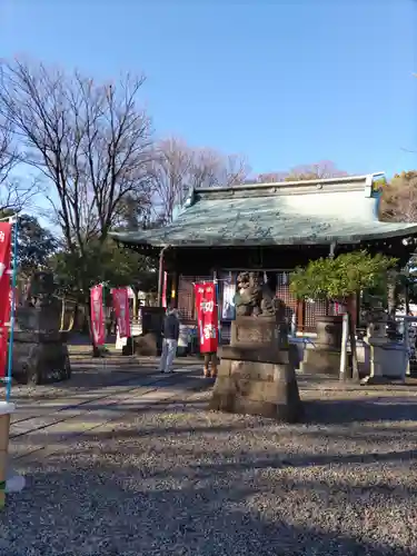 新曽氷川神社の本殿・本堂