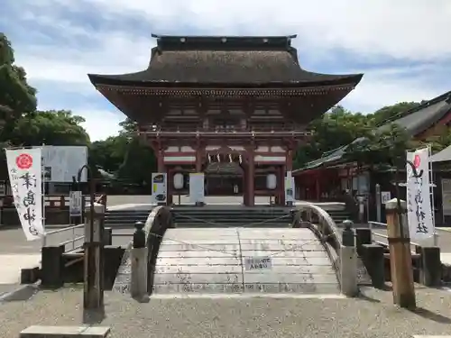 津島神社の山門・神門