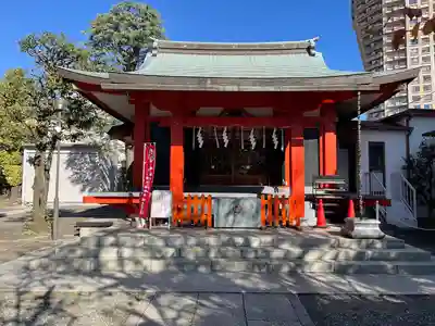 麻布氷川神社の本殿・本堂