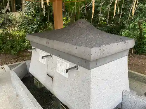 須賀神社の手水舎