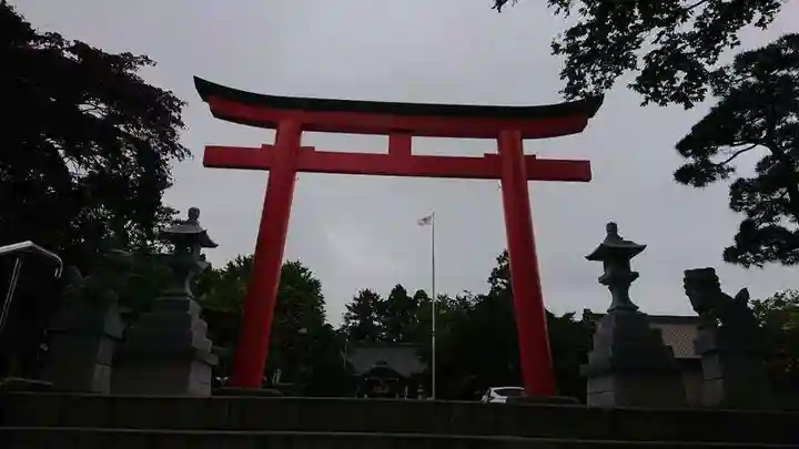 湯倉神社の鳥居
