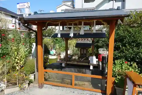 蒲田神社の手水