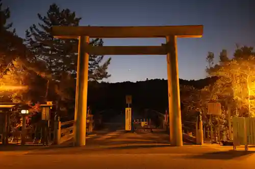 伊勢神宮内宮（皇大神宮）の鳥居